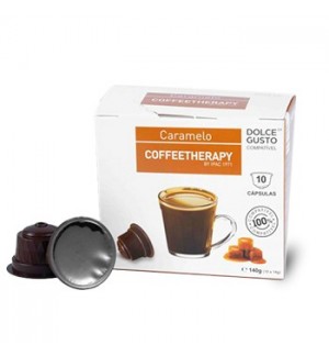 Café Cápsulas p/DG CoffeeTherapy Caramelo 10un