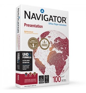 Papel 100gr Fotocopia A4 Navigator Presentation 5x500Fls