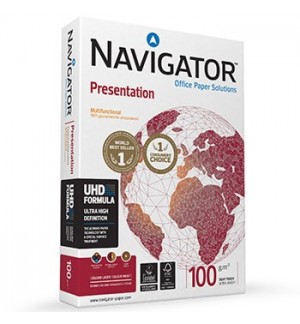 Papel 100gr Fotocopia A3  Navigator (Presentation) 4x500fls