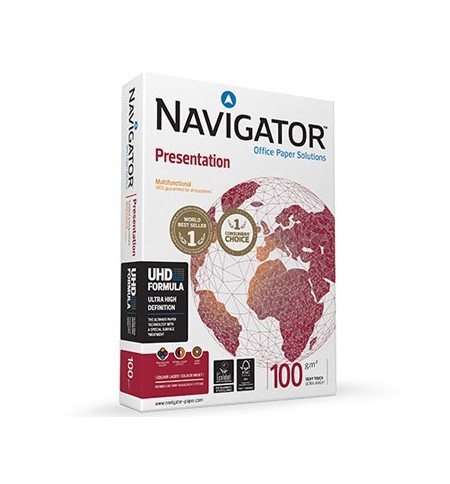 Papel 100gr Fotocopia A3 Navigator Presentation 4x500Fls