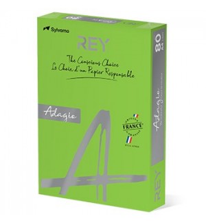 Papel Fotocopia Verde Intenso Adagio(cd52)A4 80gr  1x500Fls