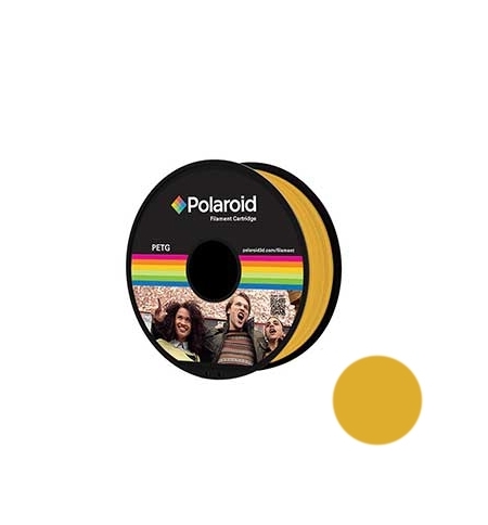 Filamento Polaroid Universal PETG 1.75mm 1Kg Amarelo
