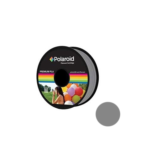 Filamento Polaroid Universal PLA 1.75mm 1Kg Prata