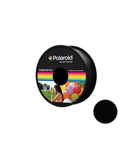 Filamento Polaroid Universal PLA 1.75mm 1Kg Preto