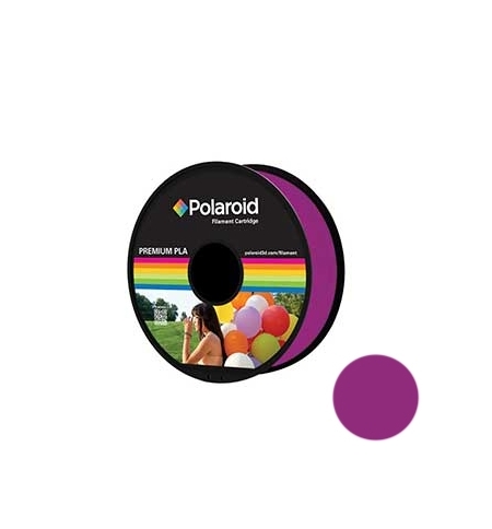 Filamento Polaroid Universal PLA 1.75mm 1Kg RoxoTransparente