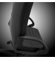 Cadeira Operativa Giratória Alta Tecido Vertigo Preto