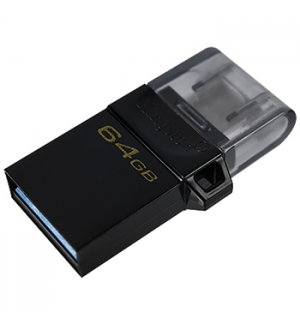 Pen Drive 64GB DataTraveler microDuo USB 3.0