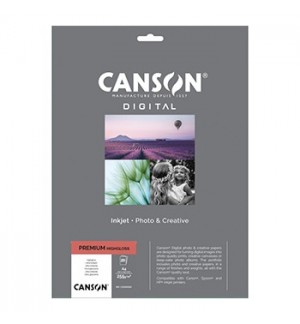Papel 255gr Foto Canson Premium Highgloss A4 20 Folhas