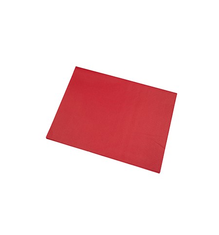 Papel Seda 50x75cm Pack 26 Folhas Vermelho
