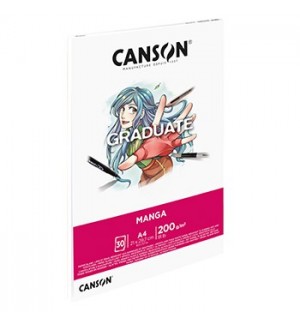 Bloco Canson Graduate Manga A4 200g 30Fls