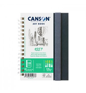 Caderno Canson Artbook 1557 A5 120g 100Fls