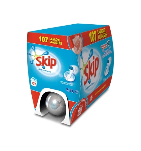 Detergente Líquido Máquina Roupa Skip Pro Active 107 Doses