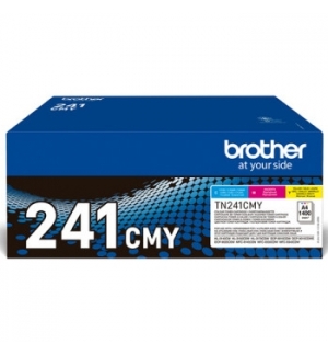 Pack Toners Brother TN-241CMY 3 Cores 4200 Pág.