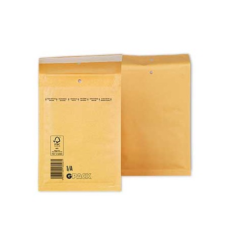 Envelope Almofadado 100x165mm Kraft Nº000 1/A 1un