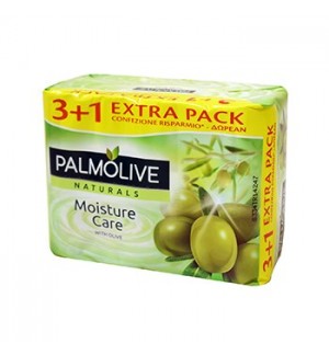 Sabonete Sólido Palmolive Oliva Pack 3+1 90g