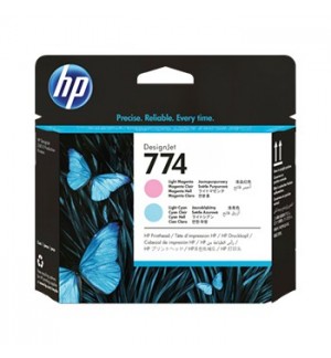 Cabeça Impressão HP 774 Magenta Claro/Azul P2V98A