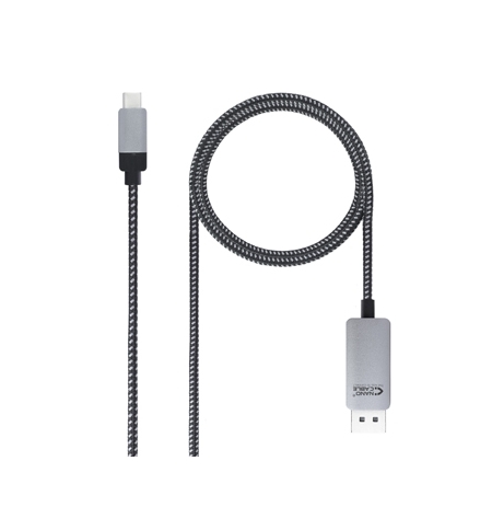 Cabo DisplayPort Macho / USB-C Macho 1,8m