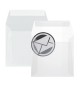 Envelopes 170x170mm Vegetal Transparente 092g 25un