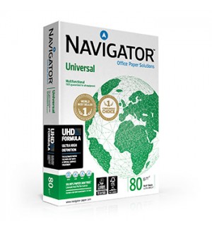 Papel 080gr Fotocopia A4 Navigator Premium Universal 1x500F
