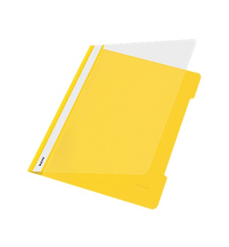Classificador Capa Transparente Amarelo Leitz 4191 25un