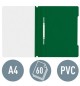 Classificador Capa Transparente Verde Leitz 4191 25un