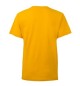 T-Shirt Criança Algodão 155g Amarelo Tamanho 1/2 Pack 2un