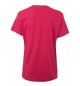 T-Shirt Criança Algodão 155g Rosa Forte Tamanho 1/2 Pack2