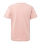T-Shirt Criança Algodão 155g Rosa Pastel Tamanho 3/4 Pack2
