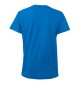 T-Shirt Criança Algodão 155g Azul Turquesa Tam 5/6 Pack2