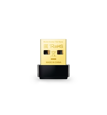 Adaptador USB-A Wireless AC600 Archer T2U Nano