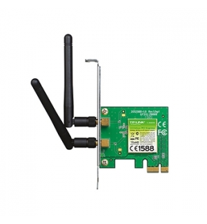 Placa Rede PCIe Wireless TP-LINK TL-WN881ND 300Mbps