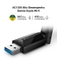 Adaptador USB-A Wireless Dual Band AC1300 867Mbps+400Mbps