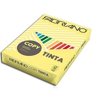 Papel Fotocopia Amarelo Claro Copy Tinta A4 80gr 1x500Fls