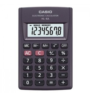 Calculadora de Bolso Casio HL4A 8 Digitos
