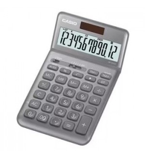 Calculadora Secretária Casio JW200SCGY Cinza 12 Dígitos