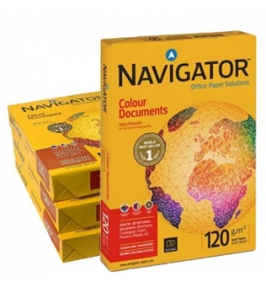 Papel 120gr Fotocopia A3 Navigator (Colour Document) 4x500F