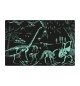Jogo Educativo Puzzle Apli Fluorescente Dinossauros 60 Peças