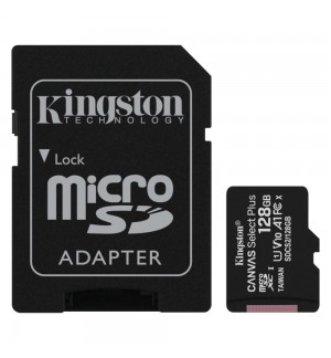 Cartão Memória micSDXC 128GB KINGSTON Canvas Select Plus