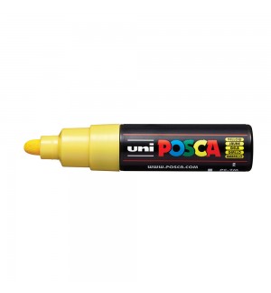 Marcador Uniball Posca PC-7M 4,5mm Amarelo (2) 1un
