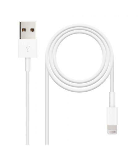 Cabo USB-A 2.0 Macho para Lightning Macho 1m