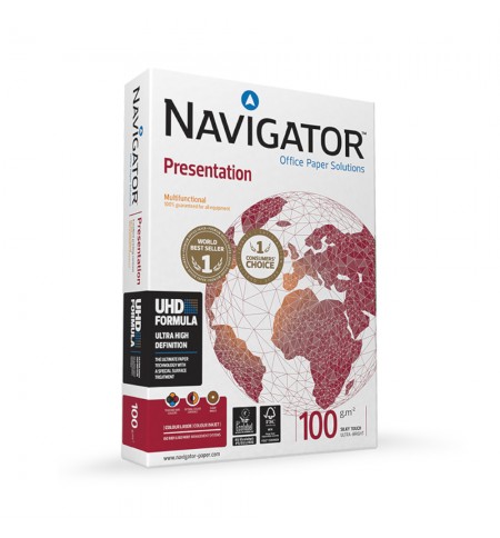 Papel 100gr Fotocopia A4 Navigator Presentation 1x500Fls