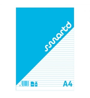 Bloco Notas Smart Office A4 Pautado 60gr 100 Folhas 