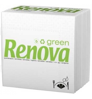 Guardanapos Renova Tipo E100 32x30cm 30x(Maco100un)(3000un)