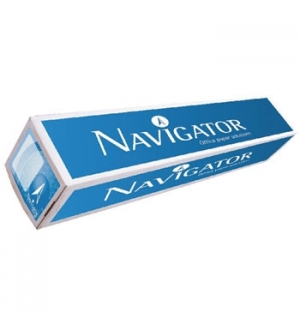 Papel Plotter 90gr 610mmx50mts Navigator (Pack 1 Rolo) 