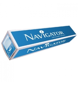 Papel Plotter 90gr 625mmx50mts Navigator (Pack 1 Rolo) 