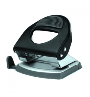 Furador Eagle Omax 25 Folhas com guia Preto 