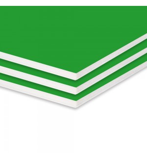 Placa K-Line Verde 5mm 50x70cm Pack 40un