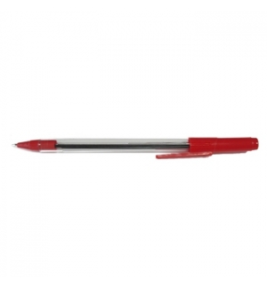Esferografica Ball Point 10 p/Impres EP01-0509 Vermelho-1un