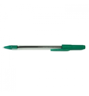 Esferografica Ball Point 10 p/Impressao EP01-0509 Verde-1un