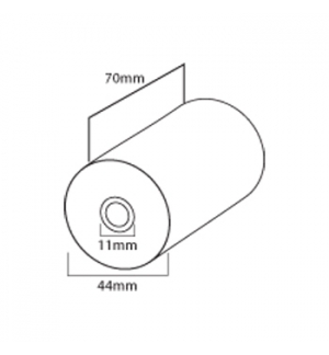 Rolos Papel Autocopiativo 44X70X11 Pack10 